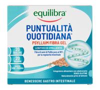 Equilibra Psyllium Fibra-gel Integratore Benessere Intestinale 20 Bustine