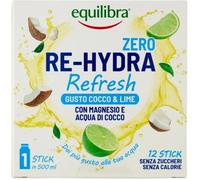 Equilibra Re-Hydra Refresh Zero Cocco & Lime 12 Stick