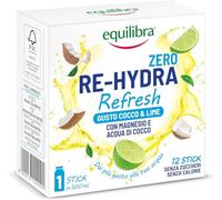 Equilibra Re-Hydra Refresh Zero Zuccheri, per aromatizzare l'acqua