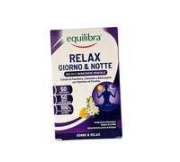 Equilibra Relax Giorno e Notte 50 compresse - Integratore Benessere Sonno