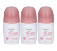 Equilibra Rosa Ialuronica Deo Roll-On 3x50 ml