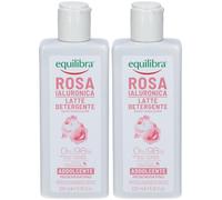 Equilibra Rosa Ialuronica Latte Detergente 2x228 g