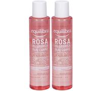 Equilibra Rosa Ialuronica Olio Corpo Elasticizzante 2x150 ml