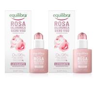 Equilibra® Rosa Ialuronica Siero Viso Levigante 2x30 ml
