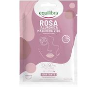 Equilibra Rosa Ialuronica Maschera Viso 1 pz Maschera