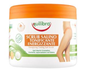Equilibra Scrub Salino Tonificante Energizzante Arancia 600g