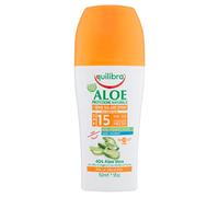 Equilibra Solari, Aloe Crema Solare Spray Spf 15, Crema con Aloe Vera, Latte di Mandorle, Olio di Carota e Vitamina E, Protegge dalle Scottature, per un'Abbronzatura Sana, Water Resistant, 150 ml