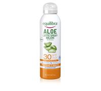 equilibra Solari, Aloe Latte Spray Solare Spf 30, Latte Solare con Aloe Vera, Ol