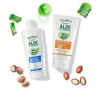 Equilibra® Solari corpo con Aloe protezione a scelta e latte doposole