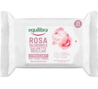 equilibra srl Equilibra Rosa Ialuronica Salviette Micellari Struccanti 25 Pezzi