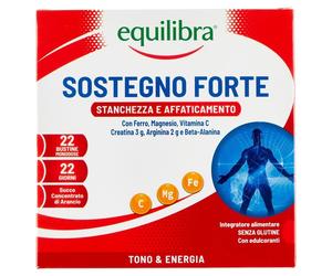 equilibra - Tono ed Energia Sostegno Forte, 22 bustine Vitamine e sostanze vitali 1 pieces unisex