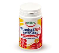 Equilibra - VIC500 - Integratore masticabile Vitamina C 500MG - sistema immunitario - 60 compresse (1,4 gr cad.) - Equilibra - 92288 - Conf. da 1 Pz. - VIC500