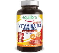 Equilibra Vitamina D3 2000 UI Integratore per il Sistema Immunitario 270 Compresse Orosolubili