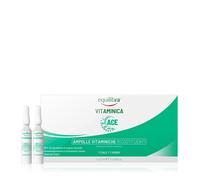 Equilibra, Siero Viso, Collo e Décolleté Anti-aging Ricostituente, con Complesso Multivitaminico, Ceramidi Vegetali e Fitosfingosine, Azione Anti-aging Ricostituente, 7x2,5 ml