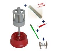 Equilibratrice Della Ruota Manuale Portatile Con Centraggio + Kit Completo Di