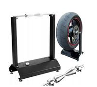 Equilibratrice per Ruote Moto Cono di Centraggio Regolabile Livella Integrata