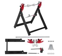 Equilibratrice per Ruote, Supporto per Equilibratura Ruote Pieghevole da 34,2 * 37,2 * 39cm Supporto di Equilibratura per Moto con Tutti Gli Accessori di Installazione per Pneumatici da 5 * 23 Pollici