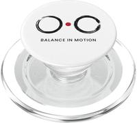 Equilibrio in movimento - Minimal Zen Enso Design PopSockets PopGrip per MagSafe