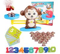 Equilibrio matematico, 65 pezzi gioco di apprendimento matematico scimmia matematica, giocattolo matematico, gioco di scimmia partita matematica bilanciamento strumento educativo matematico giocattolo