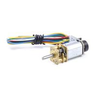 Equilibrio Modello Di Auto Fai Da Te Motore DC 3V-12V GA12-N20 Ingranaggio 3V 6V 12V Encoder Hall(300,Rated 6V)
