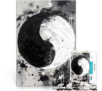 Equilibrio Yin e Yang Puzzle da 1000 pezzi per adulti Giocattoli che creano dipendenza e sfidano l'intelligenza del cervello Compleanno e regali unici 38x26cm