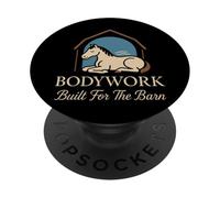 Equine Massaggio Terapia Cura Cavallo Carrozzeria Animale Umor PopSockets PopGrip Adesivo