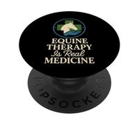 Equine Massaggio Terapia Cura Cavallo Carrozzeria Animale Umor PopSockets PopGrip Adesivo