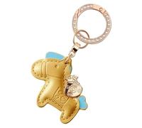 Equine Pendant - Festival Accessory aimed Gift Giving | Cartoon Animal Token featuring Compact Metal Loop & Cute Sculpted Profile supporting Travel Carry, Spring Event Decor, Youth Exchange and Daily
