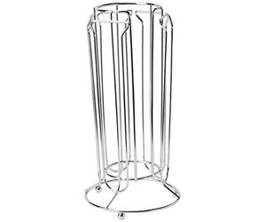Equinox 511068 - Dispenser Cromato per Capsule di caffè, Colore: Grigio