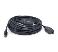 EQUIP 128343 Cavo USB 3.2 Gen 1 da C a A, M/M, 0,25 m, 5 Gbps, Nero