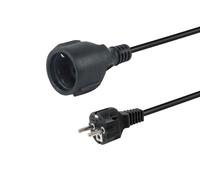 Equip 112182 cavo di alimentazione Nero 5 m CEE7/7 CEE7/3 NEW