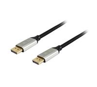 Equipaggia il cavo DisplayPort Premium Mesh 1.4 8K 60Hz maschio/maschio 2m nero