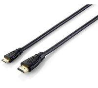 Equip 119306 - Cavi HDMI (1 m, HDMI tipo A (standard), HDMI tipo C (mini), 3D, 10,2 Gbit/s), nero