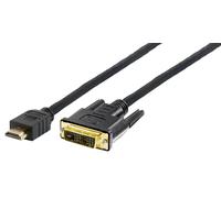 Equip 119323 cavo e adattatore video 3 m HDMI DVI-D Nero