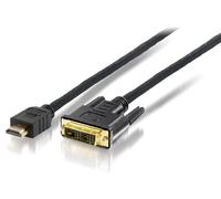 Equip 119329 Cavo e Adattatore Video 10 M Hdmi Dvi-D Nero