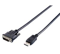 Equip Cavo adattatore DisplayPort a DVI-D 24+1 2 m nero maschio-maschio