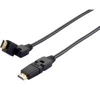 Equip 119361 Cavo HDMI 2.0 girevole, 1,0 m, spina girevole, 4K/60Hz (119361) NEW