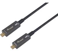 Equip 119461 cavo USB USB 3.2 Gen 2 3.1 Gen 2 5 m USB C Nero (Equip 119461 USB C to C Active Optical Cable 5m 4K/60Hz VideoData