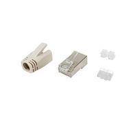 Equip 121182 Cat.6A RJ45 - Set di connettori schermati, 100 pezzi/confezione