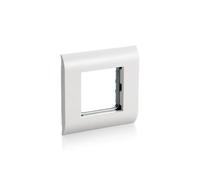 Equip 125461 Placca copripresa e copri interruttori Bianco NEW
