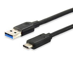 Equip 128345 Cavo USB (0,5 m, USB C, USB A, 3.0 (3.1 Gen 1), 5000 Mbit/s, Nero)