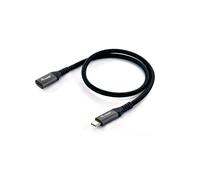 Equip 128371 - Prolunga USB 3.2 Gen 2 C a C, M/F, 1,0 m, 4 K/60 Hz, 10 Gbps, Col