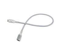Equip 128375 - Prolunga USB 3.2 Gen 2C a C, 0,5 m, M/F, 4 K/60 Hz, 10 Gbps, bianco