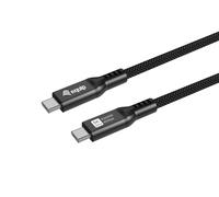 Equip 128442 cavo USB USB4 Gen 4x2 2 m USB C 80 Gbit/s 240 W Nero