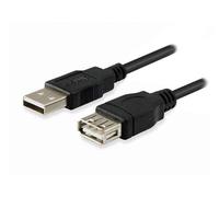Equip 128852 Cavo di prolunga USB 2.0 Tipo A da maschio a femmina, 5,0 m, nero (128852) NEW
