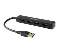 Equip 128953 Hub USB 4 Porte USB-A USB 3.0 5 GBit/s Nero Life 4-Port USB 3.0