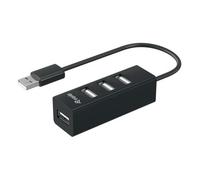 Equip 128955 hub di interfaccia USB 2.0 480 Mbit/s Nero NEW