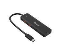 Equip 128966 hub di interfaccia USB 3.2 Gen 2 3.1 Gen 2 Type-C 10000 Mbit/s Nero (Usb-C 4-Port Usb 3.2 Gen 2 - 10Gbps Hub Usb-C