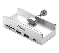 Equip 128968 hub di interfaccia USB 3.2 Gen 1 (3.1 Gen 1) Type-A 5000 Mbit/s Alluminio