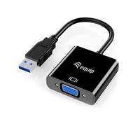 Equip 133384 Adaptor USB 3.0 to VGA Adapter 1920 x 1080/60 Hz Black